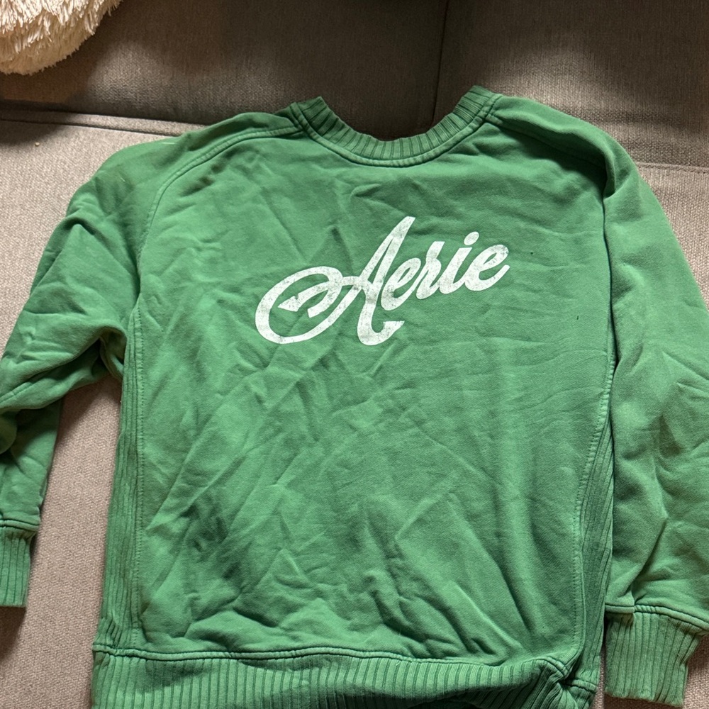 Aerie Classic Green Pullover